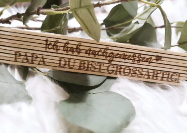 Meterstab mit Wunschgravur