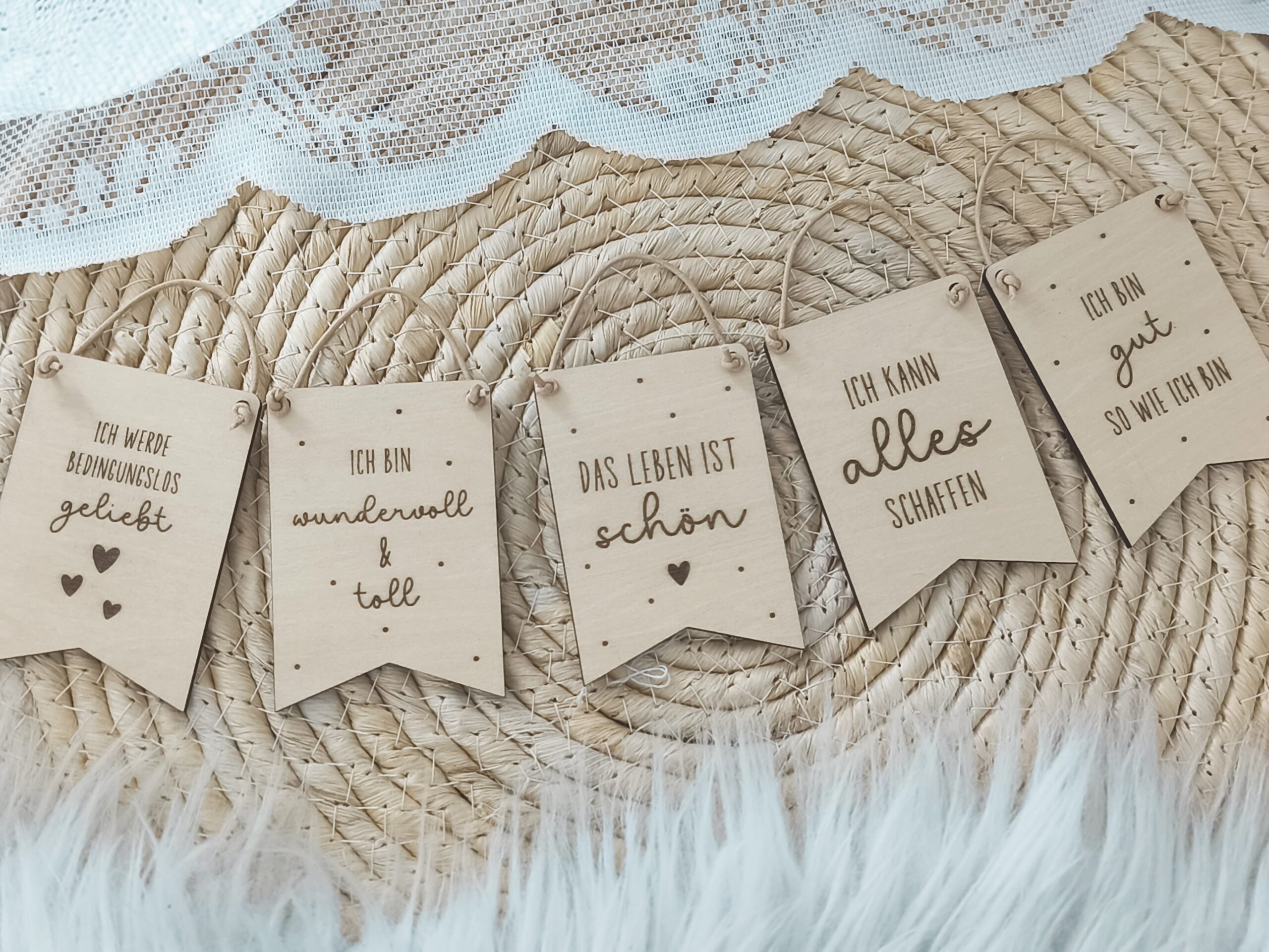 Mini-Affirmations-Wimpel