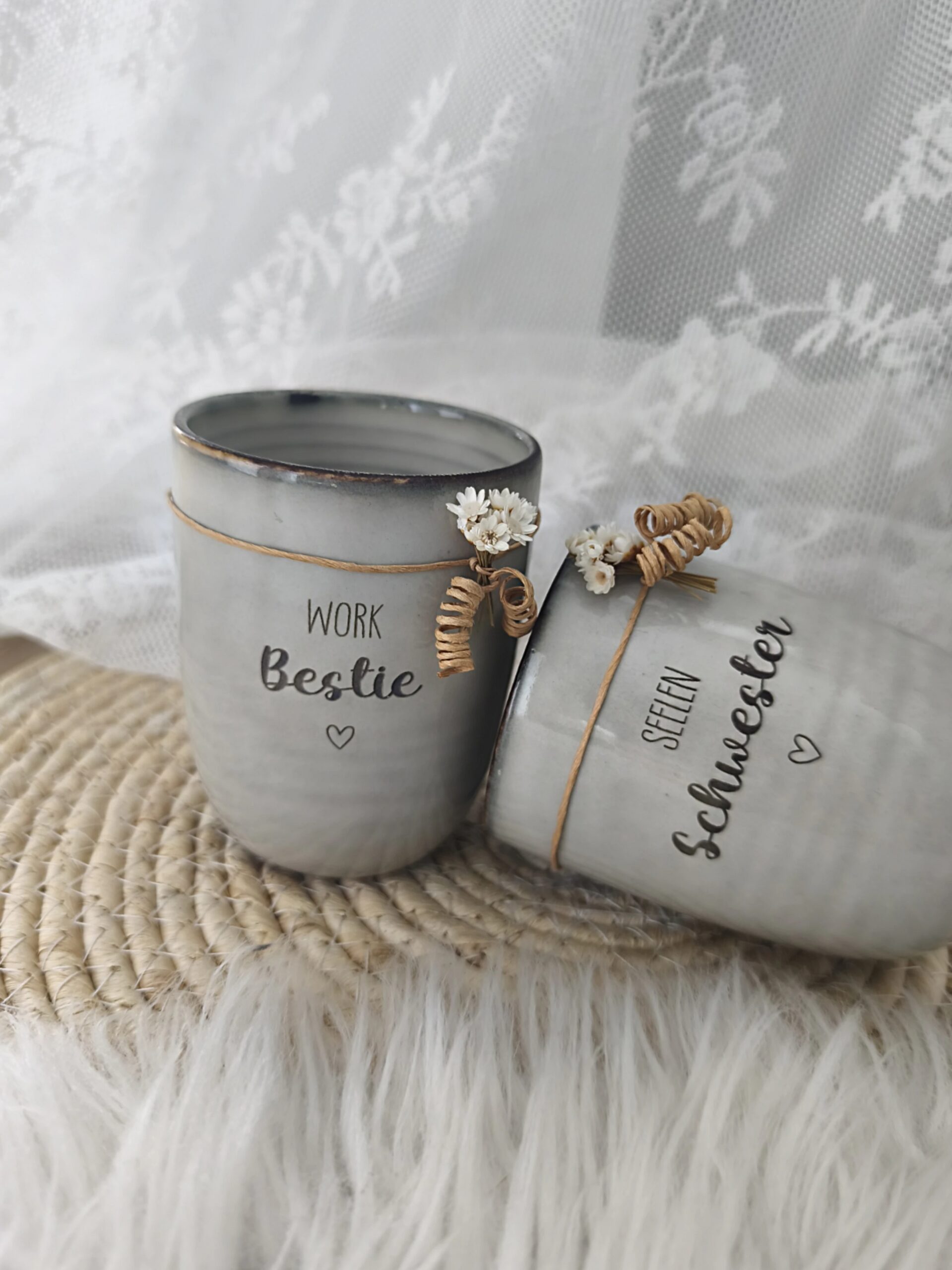 Tasse mit Wunschaufschrift