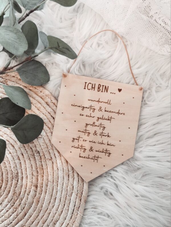 Affirmations-Wimpel